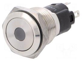 Switch: vandal resistant | Pos: 2 | SPDT | 3A/240VAC | 3A/240VDC | Ø16mm
