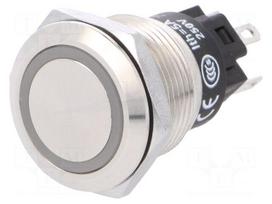 Switch: vandal resistant | Pos: 2 | SPDT | 3A/240VAC | 3A/240VDC | blue