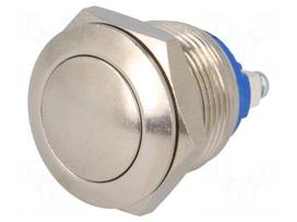 Switch: vandal resistant | Pos: 2 | SPST-NO | 2A/48VDC | IP65 | OFF-(ON)