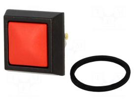 Switch: vandal resistant | Pos: 2 | SPST-NO | 2A/36VDC | IP65 | OFF-(ON)