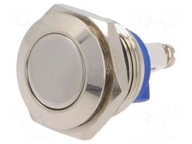 Switch: vandal resistant | Pos: 2 | SPST-NO | 2A/36VDC | IP65 | OFF-(ON)