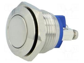 Switch: vandal resistant | Pos: 2 | SPST-NO | 2A/36VDC | IP65 | OFF-(ON)