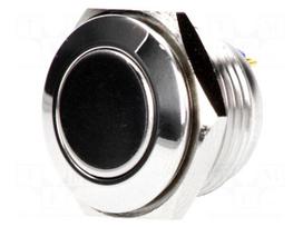 Switch: vandal resistant | Pos: 2 | SPST-NO | 2A/36VDC | IP65 | OFF-(ON)