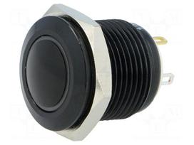 Switch: vandal resistant | Pos: 2 | SPST-NO | 2A/36VDC | IP65 | OFF-(ON)