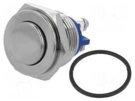 Switch: vandal resistant | Pos: 2 | SPST-NO | 2A/36VDC | IP65 | OFF-(ON)