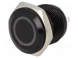 Switch: vandal resistant | Pos: 2 | SPST-NO | 2A/36VDC | IP65 | OFF-(ON)