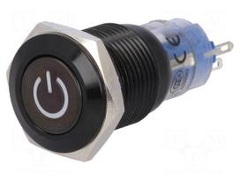 Switch: vandal resistant | Pos: 2 | SPDT | 0.5A/220VAC | 1A/24VDC | IP40