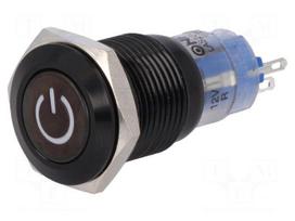 Switch: vandal resistant | Pos: 2 | SPDT | 0.5A/220VAC | 1A/24VDC | IP40