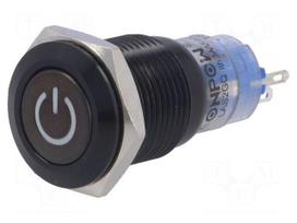 Switch: vandal resistant | Pos: 2 | SPDT | 0.5A/220VAC | 1A/24VDC | IP40