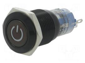Switch: vandal resistant | Pos: 2 | SPDT | 0.5A/220VAC | 1A/24VDC | IP40