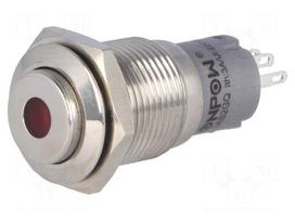 Switch: vandal resistant | Pos: 2 | SPDT | 0.5A/220VAC | 1A/24VDC | IP67