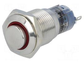 Switch: vandal resistant | Pos: 2 | SPDT | 0.5A/220VAC | 1A/24VDC | IP67