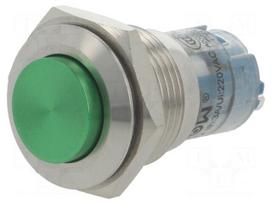 Switch: vandal resistant | Pos: 2 | SPDT | 0.5A/220VAC | 1A/24VDC | IP40