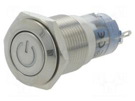 Switch: vandal resistant | Pos: 2 | SPDT | 0.5A/220VAC | 1A/24VDC | IP40
