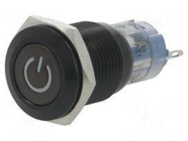 Switch: vandal resistant | Pos: 2 | SPDT | 0.5A/220VAC | 1A/24VDC | IP40