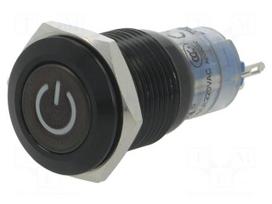Switch: vandal resistant | Pos: 2 | SPDT | 0.5A/220VAC | 1A/24VDC | IP40