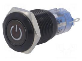 Switch: vandal resistant | Pos: 2 | SPDT | 0.5A/220VAC | 1A/24VDC | IP40