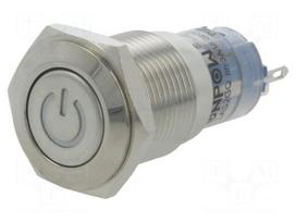 Switch: vandal resistant | Pos: 2 | SPDT | 0.5A/220VAC | 1A/24VDC | IP40
