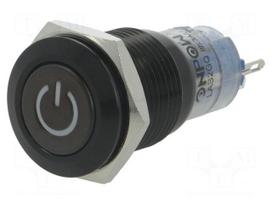 Switch: vandal resistant | Pos: 2 | SPDT | 0.5A/220VAC | 1A/24VDC | IP40