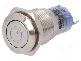Switch: vandal resistant | Pos: 2 | SPDT | 0.5A/220VAC | 1A/24VDC | IP40