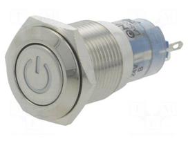 Switch: vandal resistant | Pos: 2 | SPDT | 0.5A/220VAC | 1A/24VDC | IP40