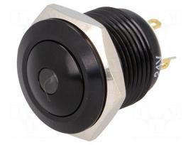 Switch: vandal resistant | Pos: 2 | SPST-NO | 2A/36VDC | IP65 | OFF-(ON)