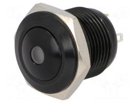 Switch: vandal resistant | Pos: 2 | SPST-NO | 2A/36VDC | IP65 | OFF-(ON)