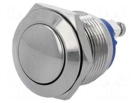 Switch: vandal resistant | Pos: 2 | SPST-NO | 2A/36VDC | IP65 | OFF-(ON)