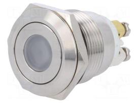 Switch: vandal resistant | Pos: 2 | SPST-NO | 0.5A/220VAC | 2A/36VDC
