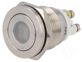 Switch: vandal resistant | Pos: 2 | SPST-NO | 0.5A/220VAC | 2A/36VDC