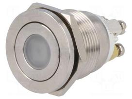 Switch: vandal resistant | Pos: 2 | SPST-NO | 0.5A/220VAC | 2A/36VDC
