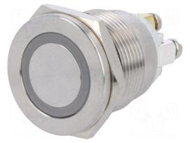 Switch: vandal resistant | Pos: 2 | SPST-NO | 0.5A/220VAC | 2A/36VDC