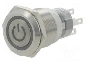 Switch: vandal resistant | Pos: 2 | SPDT | 0.5A/220VAC | 1A/24VDC | IP67