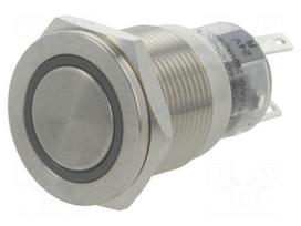 Switch: vandal resistant | Pos: 2 | SPDT | 0.5A/220VAC | 1A/24VDC | IP67