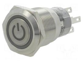Switch: vandal resistant | Pos: 2 | SPDT | 0.5A/220VAC | 1A/24VDC | IP67