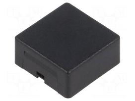 Button | Application: AML series | square | 15x15mm | Colour: black