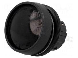 Switch: push-button | Pos: 2 | SPDT | 5A/250VAC | 5A/24VDC | ON-(ON)
