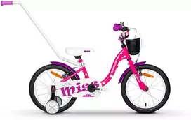Dviratis Tabou Miss AL 18 pink-baltas
