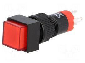 Switch: push-button | Pos: 2 | SPDT | 0.5A/250VAC | 1A/24VDC | ON-(ON)