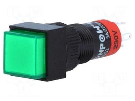 Switch: push-button | Pos: 2 | SPDT | 0.5A/250VAC | 1A/24VDC | ON-ON