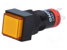 Switch: push-button | Pos: 2 | SPDT | 0.5A/250VAC | 1A/24VDC | ON-ON