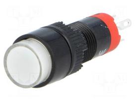 Switch: push-button | Pos: 2 | SPDT | 0.5A/250VAC | 1A/24VDC | ON-(ON)