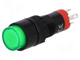 Switch: push-button | Pos: 2 | SPDT | 0.5A/250VAC | 1A/24VDC | ON-(ON)