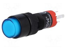 Switch: push-button | Pos: 2 | SPDT | 0.5A/250VAC | 1A/24VDC | ON-ON