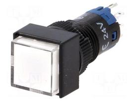 Switch: push-button | Pos: 2 | SPDT | 0.5A/250VAC | 1A/24VDC | ON-(ON)