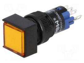 Switch: push-button | Pos: 2 | SPDT | 0.5A/250VAC | 1A/24VDC | ON-ON