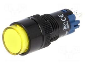 Switch: push-button | Pos: 2 | SPDT | 0.5A/250VAC | 1A/24VDC | ON-(ON)
