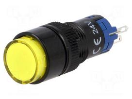 Switch: push-button | Pos: 2 | SPDT | 0.5A/250VAC | 1A/24VDC | ON-(ON)