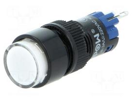 Switch: push-button | Pos: 2 | SPDT | 0.5A/250VAC | 1A/24VDC | ON-(ON)