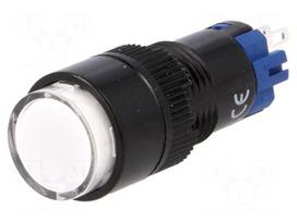 Switch: push-button | Pos: 2 | SPDT | 0.5A/250VAC | 1A/24VDC | ON-(ON)